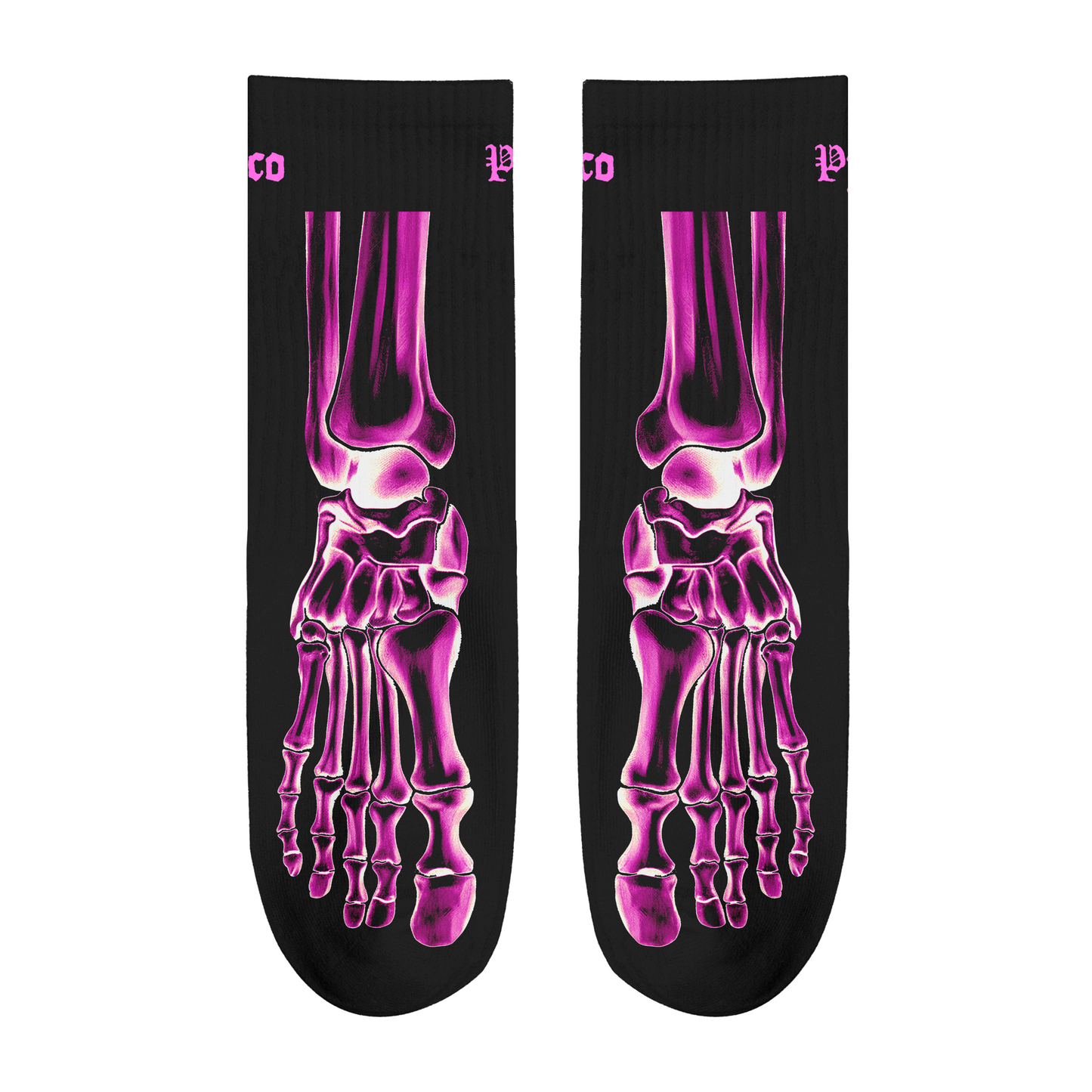 Pyro Neon Pink Socks