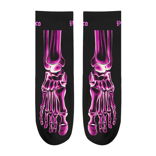 Pyro Neon Pink Socks